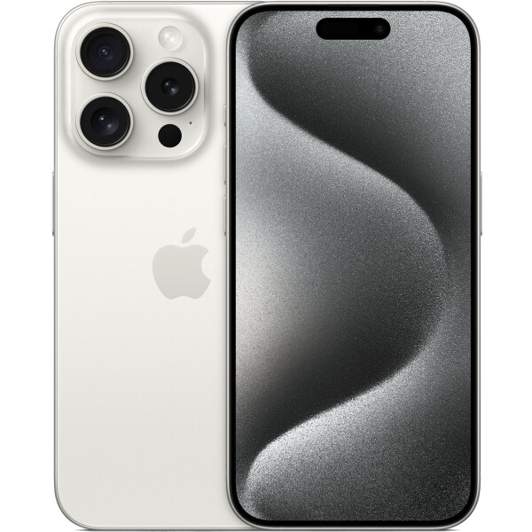 Apple iPhone 15 Pro 128gb Белый титан (Грейд А)